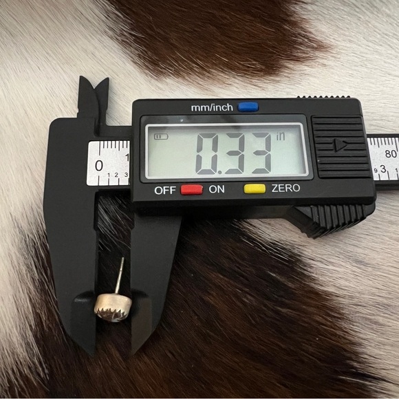 ❤️ Golden Hills Turquoise Navajo Style Brushed 925 Stud Earrings Closed Back - Picture 12 of 13